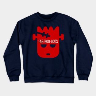 Faboolous Haloween Frankenstein Crewneck Sweatshirt